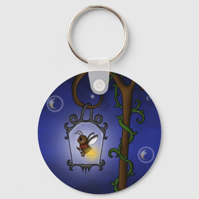 cute Firefly Key Ring (Front)