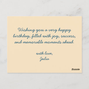 Cute Fireworks-Inspired Pattern - Birthday Card