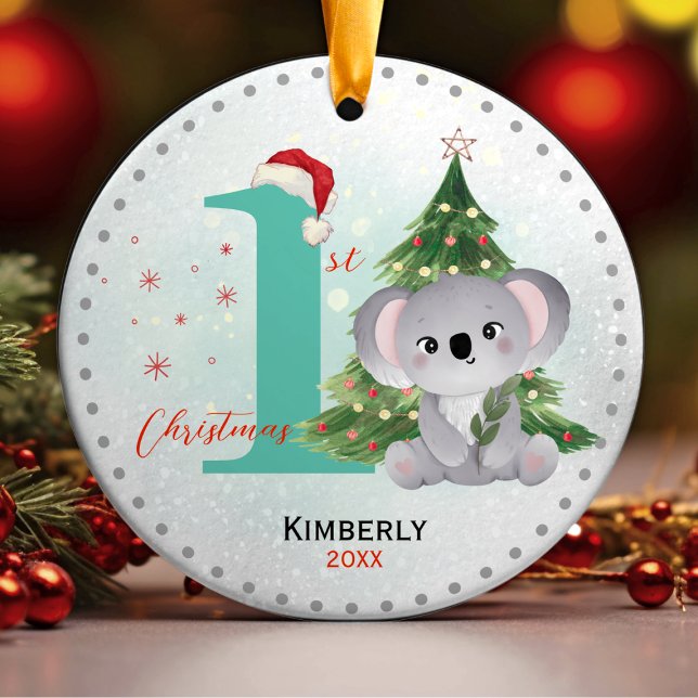 Cute first baby Christmas tree  Ceramic Tree Decoration (Creator Uploaded)