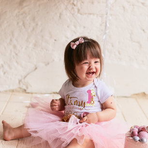 Cute First Birthday  Girl Bunny 