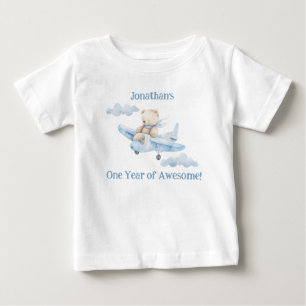 Cute First Birthday Teddy Bear T-Shirt