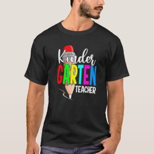 Cute First Day Of Kindergarten Teacher Students Ti T-Shirt