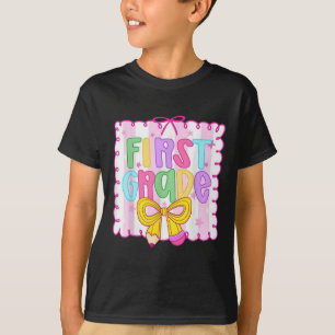 Cute First Day Of School Preppy Fifth Grade Back T T-Shirt
