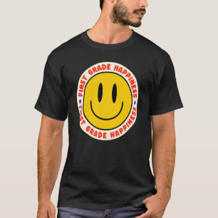 Cute First Grader 1st Grade Teacher Cute Back To S T-Shirt