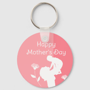 Cute First Mother's Day Key Ring
