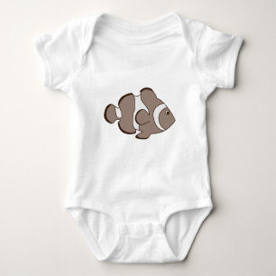 Cute Fish Baby Bodysuit