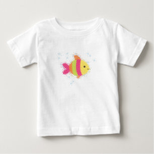 Cute Fish Cartoon Baby T-Shirt