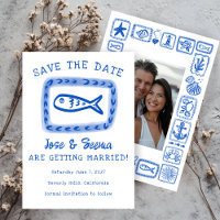 Cute Fish Hand Drawn Sweet Beach Custom Photo
