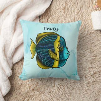  Cute Fish Kids Name Cushion