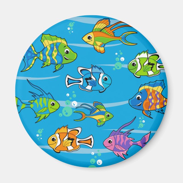 Cute Fish Magnet (Front)