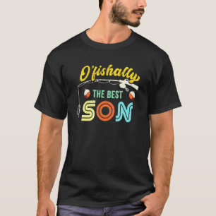 Cute Fish Ofishally Pun Best Son Fisherman Boy Fis T-Shirt