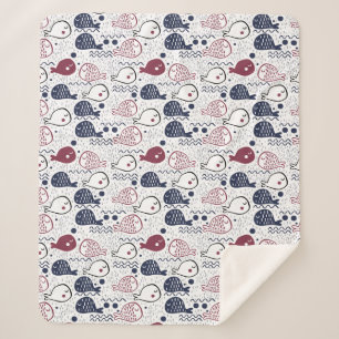 Cute Fish Pattern blankets