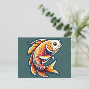 Cute Fish Postcard