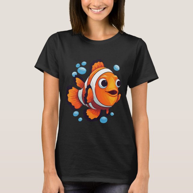 cute fish T-Shirt (Front)