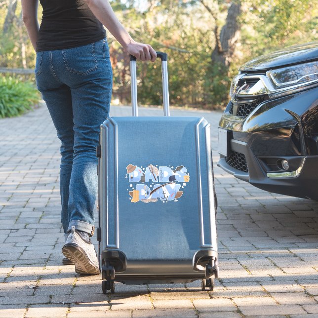 Cute Fishing Lover Father’s Day (Suitcase Insitu)