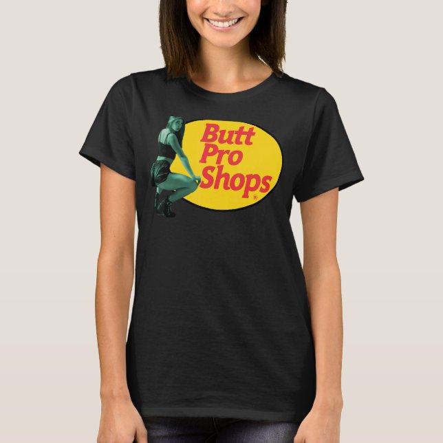 Cute   Fishing Twerking Girl Butt Pro Shops T-Shirt (Front)