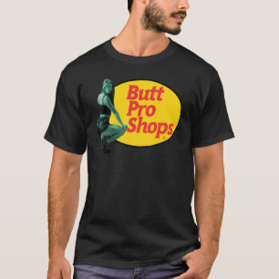 Cute Fishing Twerking Girl Butt Pro Shops T-Shirt