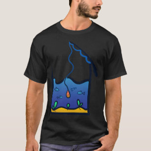 Cute Fishing Worm T-Shirt