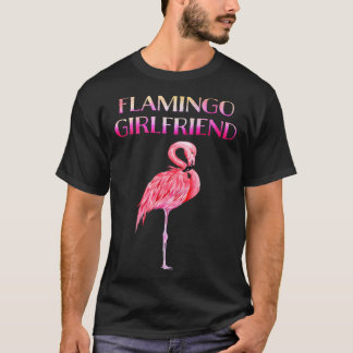 Cute Flamingo Girlfriend Awesome  Luxury  for men  T-Shirt
