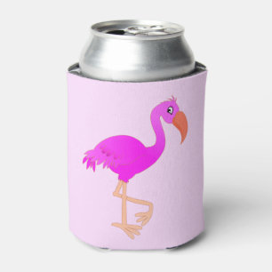 Cute Flamingo - Happy Can Cooler