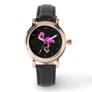 Cute Flamingo - Happy - Watch