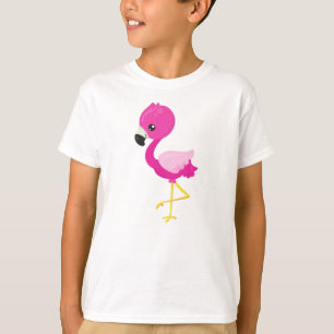 Cute Flamingo, Little Flamingo, Pink Flamingo T-Shirt