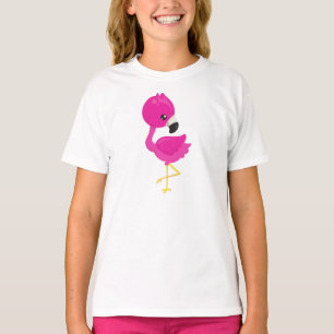 Cute Flamingo, Pink Flamingo, Baby Flamingo, Bird T-Shirt