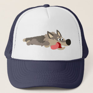 Cute Fleet Cartoon Wolf Hat