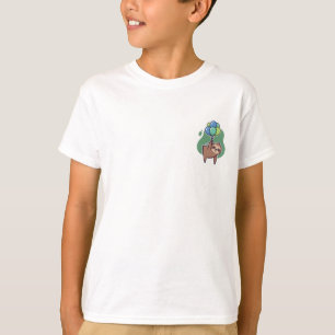 Cute Floating Sloth Balloons Kids T-Shirt
