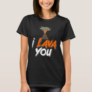 Cute Floor is Lava Volcano Science Teacher T-Shirt