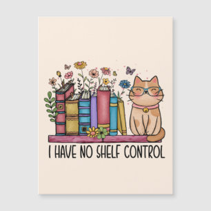 Cute Floral Books and Cat