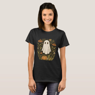 Cute Floral Ghost T-Shirt – Cottagecore