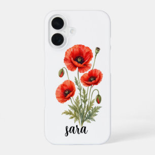 Cute Floral iPhone 16 Case