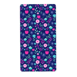 Cute floral pattern background