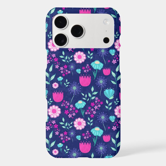Cute floral pattern background (Back)