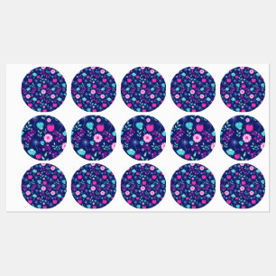 Cute floral pattern background