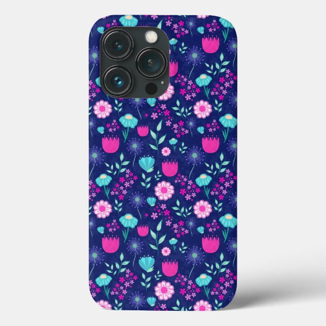 Cute floral pattern background Case-Mate iPhone case (Back)