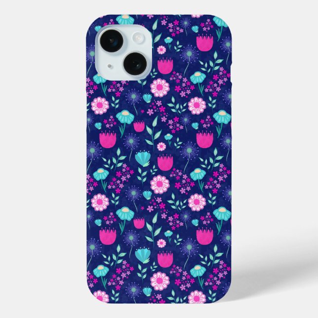 Cute floral pattern background Case-Mate iPhone case (Back)
