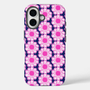 Cute floral pattern background iPhone 16 case