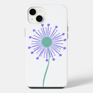 Cute floral pattern background iPhone 14 plus case