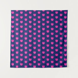 Cute floral pattern background tapestry