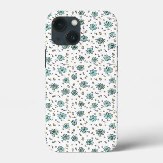 Cute Floral Patterns Case-Mate Tough Apple iPhone  13 Mini Case
