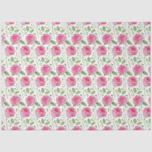 Cute,  floral/rose repeating pattern  tissue paper