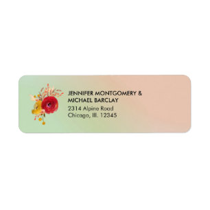 Cute Floral Watercolor Bouquet