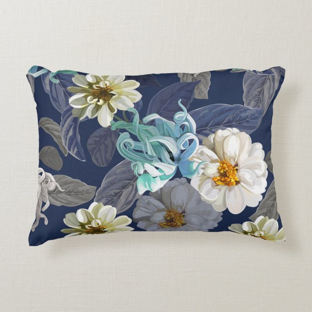 cute flower Accent Pillow (Front)