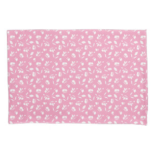 Cute Flower Bud Pink Pillow Case