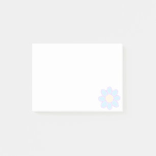 Cute Flower Drawing Custom Post-it Notes