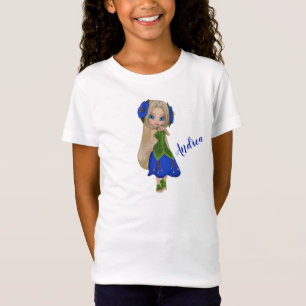Cute Flower Girl T-Shirt