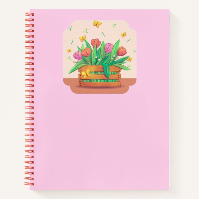 Cute Flower Journal 🌸💛🌷 (Front)