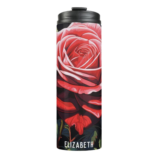 Cute Flower Kids Tea Tumbler (Front)